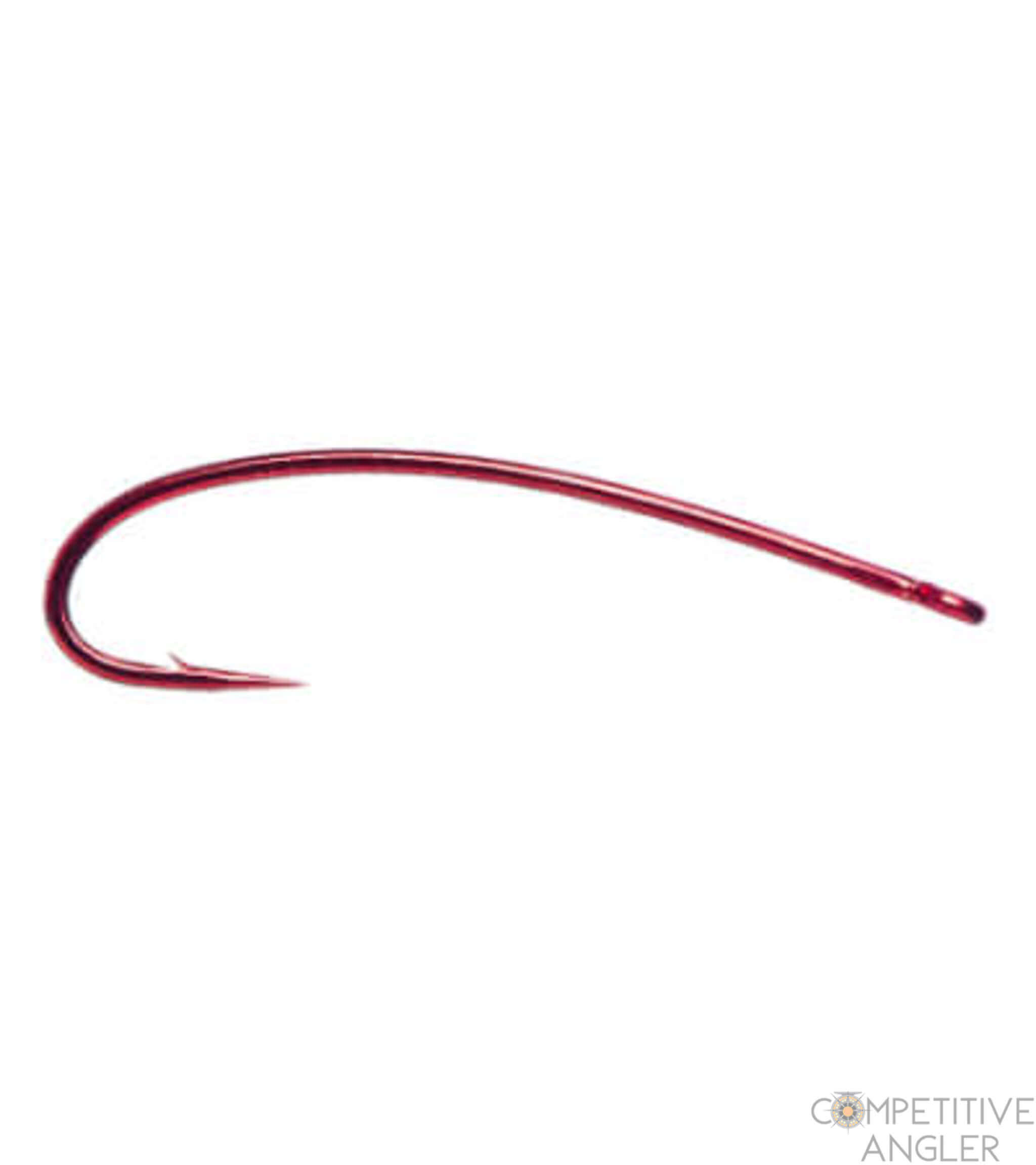 Daiichi 1273 Multi-Use Nymph Hook (Red Finish) - Competitive Angler