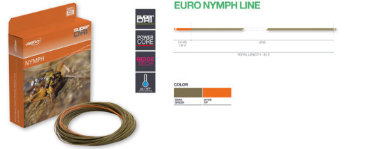 Airflo SLN Euro Nymph Line - Specialist Trout Nymphing Fly Fishing Line
